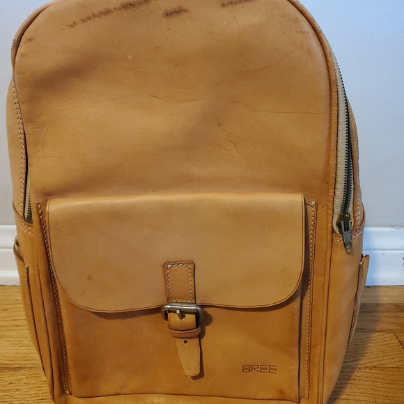 bree leather backpack